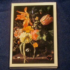 Dutch Floral Note Cards (5 x 2 images)  New Blank Inside. TG